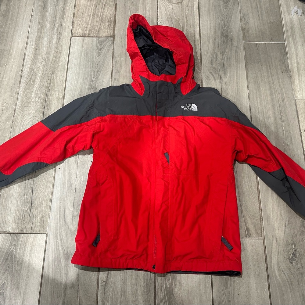 The North Face Boys' Red and Black Jacket